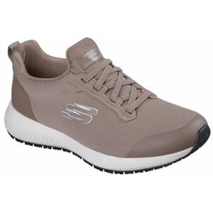 Skechers Squad Sr-Sneaker für Damen, Taupe Flachstrick, 37 EU Skechers Squad Sr-Sneaker für Damen, Taupe Flachstrick, 37 EU