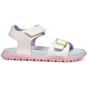 Geox JUNIOR GIRL J SANDAL FUSBETTO GI SANDALS WHITE/MULTICOLOR 36_EU Geox JUNIOR GIRL J SANDAL FUSBETTO GI SANDALS WHITE/MULTICOLOR 36_EU