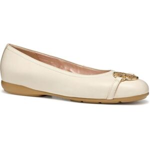 Geox Damen D ANNYTAH B Ballet Flat, Papyrus, 37.5 EU Geox Damen D ANNYTAH B Ballet Flat, Papyrus, 37.5 EU