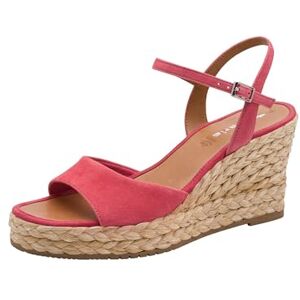 Tamaris Damen Sandalette mit Keilabsatz, pink, 41 EU Tamaris Damen Sandalette mit Keilabsatz, pink, 41 EU