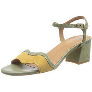 Geox Woman D NEW ERAKLIA 50 SANDALS PISTACHIO/MUSTARD 37_EU Geox Woman D NEW ERAKLIA 50 SANDALS PISTACHIO/MUSTARD 37_EU