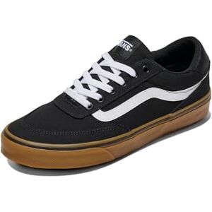 Vans Herren Brooklyn LS Turnschuhe Black and Gum 38.5 EU Vans Herren Brooklyn LS Turnschuhe Black and Gum 38.5 EU