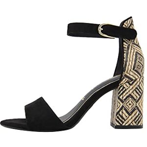 Tamaris Damen 1-1-28356-30 Sandale Mit Absatz, Schwarz Black Comb, 40 EU Tamaris Damen 1-1-28356-30 Sandale Mit Absatz, Schwarz Black Comb, 40 EU