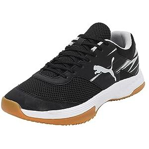 Puma Unisex Varion Ii Indoor-Pumps, Black Cool Light Gray Yellow Blaze Gum, 40 EU Puma Unisex Varion Ii Indoor-Pumps, Black Cool Light Gray Yellow Blaze Gum, 40 EU