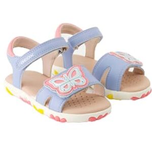 Geox JUNIOR J SANDAL HAITI GIRL SANDALS SKY/LT CORAL 33_EU Geox JUNIOR J SANDAL HAITI GIRL SANDALS SKY/LT CORAL 33_EU