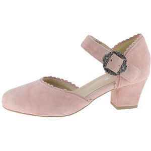 Hirschkogel Damen Trachten Pumps, Rosa, 39 EU Hirschkogel Damen Trachten Pumps, Rosa, 39 EU