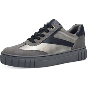 MARCO TOZZI Damen Plateau Sneaker mit Schnürsenkeln Freizeit, Grau (Ash Comb), 36 EU MARCO TOZZI Damen Plateau Sneaker mit Schnürsenkeln Freizeit, Grau (Ash Comb), 36 EU