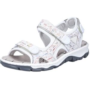 Rieker Damen Trekking-Sandalen 68872-90 weiß Gr. 41 Rieker Damen Trekking-Sandalen 68872-90 weiß Gr. 41