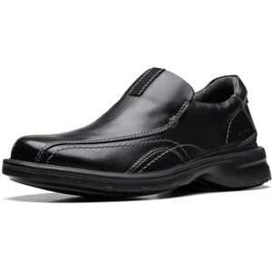 Clarks Herren Gessler Step Slipper, Schwarz Leder, 44 EU Clarks Herren Gessler Step Slipper, Schwarz Leder, 44 EU