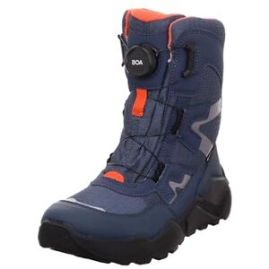 Superfit Jungen Rocket Warm Gefütterte Gore-tex Schneestiefel, Blau Orange 8000, 39 EU Weit Superfit Jungen Rocket Warm Gefütterte Gore-tex Schneestiefel, Blau Orange 8000, 39 EU Weit