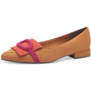 MARCO TOZZI Damen Ballerinas Spitz Kleiner Absatz, Mehrfarbig (Mango Comb), 37 EU MARCO TOZZI Damen Ballerinas Spitz Kleiner Absatz, Mehrfarbig (Mango Comb), 37 EU