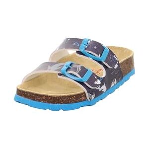 Superfit Fussbettpantoffel 1-800111 Hausschuh, BLAU/Mehrfarbig 8140, 25 EU Superfit Fussbettpantoffel 1-800111 Hausschuh, BLAU/Mehrfarbig 8140, 25 EU