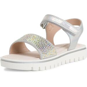 s.Oliver Mädchen Sandalen mit Klettverschluss Glitzer, Silber (Silver), 39 EU s.Oliver Mädchen Sandalen mit Klettverschluss Glitzer, Silber (Silver), 39 EU