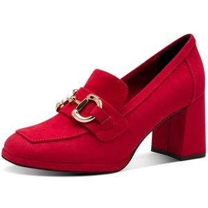 MARCO TOZZI Damen Trotteur Elegant Vegan, Rot (Red), 40 EU MARCO TOZZI Damen Trotteur Elegant Vegan, Rot (Red), 40 EU