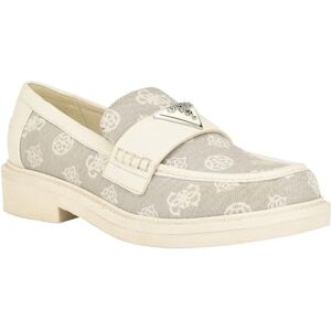 Guess Damen Shatha Slipper, Taupe Logo Multi, 40 EU Guess Damen Shatha Slipper, Taupe Logo Multi, 40 EU