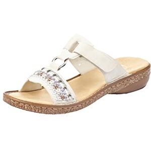 Rieker Damen Pantoletten, Ice, 42 EU Rieker Damen Pantoletten, Ice, 42 EU