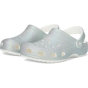 Crocs Unisex Kinder Classic Iridescent Glitter CgK Clog, White, 28/29 EU Crocs Unisex Kinder Classic Iridescent Glitter CgK Clog, White, 28/29 EU