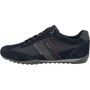 Geox Jungen U Wells C Sneaker, Navy Dk Burgundy, 41 EU Geox Jungen U Wells C Sneaker, Navy Dk Burgundy, 41 EU