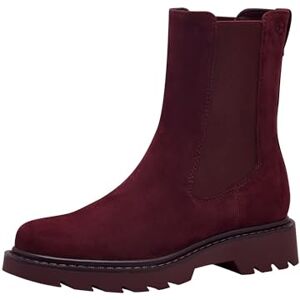 Tamaris Damen Chelsea Leder bequem; MERLOT, EU 36 Tamaris Damen Chelsea Leder bequem; MERLOT, EU 36