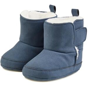 Sterntaler Baby Stiefel Uni – Unisex Babyschuhe aus Kunstleder mit Klettverschluss & Rutschfester Sohle – gefüttert mit Teddyflausch – Marine, Größe 21/22 Sterntaler Baby Stiefel Uni – Unisex Babyschuhe aus Kunstleder mit Klettverschluss & Rutschfester Sohle – gefüttert mit Teddyflausch – Marine, Größe 21/22