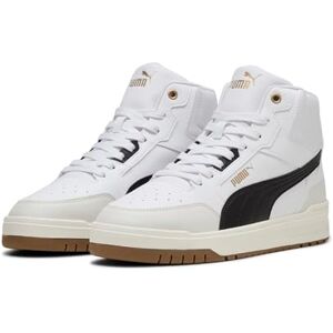 Puma Unisex Shuffle Downtown MidSneaker, Weiß, und Schwarz, Dampfgrau, 42.5 EU Puma Unisex Shuffle Downtown MidSneaker, Weiß, und Schwarz, Dampfgrau, 42.5 EU