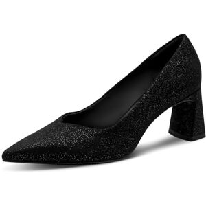 Tamaris Damen Pumps Vegan schwarz 36 Tamaris Damen Pumps Vegan schwarz 36