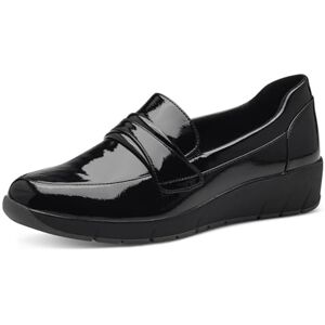 Jana Damen Slipper Elegant Vegan, Schwarz (Schwarz Lack), 37 EU Jana Damen Slipper Elegant Vegan, Schwarz (Schwarz Lack), 37 EU