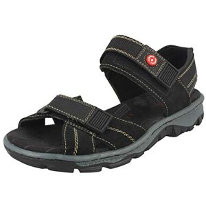 Rieker Damen 68851 Sandalen, Schwarz, 37 EU Rieker Damen 68851 Sandalen, Schwarz, 37 EU