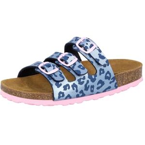 Lico Jungen Bioline Kids 3-schnaller Pantoletten, Blau Rosa, 39 EU Lico Jungen Bioline Kids 3-schnaller Pantoletten, Blau Rosa, 39 EU