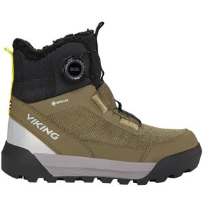 Viking Unisex Kinder Expower Warm GTX Boa Schneestiefel, kaki, 35 EU Viking Unisex Kinder Expower Warm GTX Boa Schneestiefel, kaki, 35 EU
