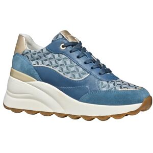 Geox Damen D Spherica Ec13 Sneaker, Avio, 37 EU Geox Damen D Spherica Ec13 Sneaker, Avio, 37 EU