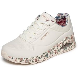 Skechers Damen UNO Safari TIME Sneaker, Weiß, 37 EU Skechers Damen UNO Safari TIME Sneaker, Weiß, 37 EU