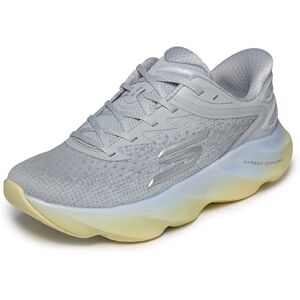 Skechers Damen Aero Burst Hands Free Slip-Ins Sneaker, Hellgrau/Blau, Größe 41 Skechers Damen Aero Burst Hands Free Slip-Ins Sneaker, Hellgrau/Blau, Größe 41