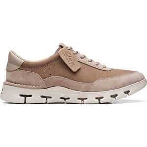 Clarks Herren Nature X One Sneaker, Pebble, 42 EU Clarks Herren Nature X One Sneaker, Pebble, 42 EU