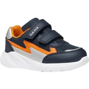 Geox Baby B SPRINTYE Boy Sneakers Navy/ORANGE 26_EU Geox Baby B SPRINTYE Boy Sneakers Navy/ORANGE 26_EU