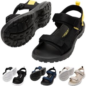 Cressi Pete Sandal Black/Yellow 40 Unisex Sandale ideal für Sommertage am Strand, entwickelt für Komfort und Zweckmäßigkeit in Wasserumgebungen, Schwarz/Gelb, 40 Cressi Pete Sandal Black/Yellow 40 Unisex Sandale ideal für Sommertage am Strand, entwickelt für Komfort und Zweckmäßigkeit in Wasserumgebungen, Schwarz/Gelb, 40