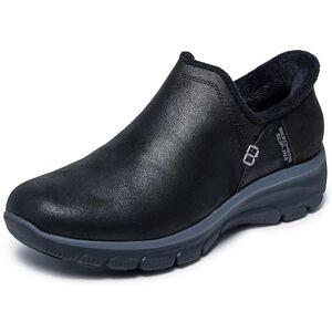 Skechers Damen Easy Going Modern Hour Slip-On, Black Microleather, 38.5 EU Skechers Damen Easy Going Modern Hour Slip-On, Black Microleather, 38.5 EU