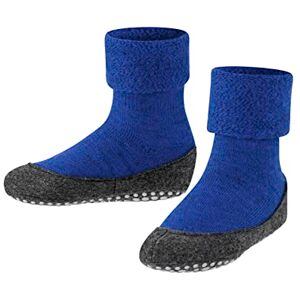 FALKE Stoppersocken Cosyshoe K Hp Wolle rutschhemmende Noppen 1 Paar, Blau Cobalt Blue 6054, 33-34 FALKE Stoppersocken Cosyshoe K Hp Wolle rutschhemmende Noppen 1 Paar, Blau Cobalt Blue 6054, 33-34