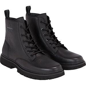 Calvin Herren Mid Boot Stiefel zum Schnüren, Schwarz (Triple Black), 46 Calvin Herren Mid Boot Stiefel zum Schnüren, Schwarz (Triple Black), 46