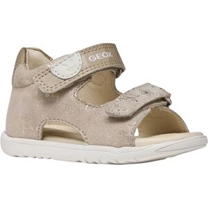 Geox BABY GIRL B SANDAL MACCHIA GIR FIRST STEPS BEIGE/PLATINUM 24_EU Geox BABY GIRL B SANDAL MACCHIA GIR FIRST STEPS BEIGE/PLATINUM 24_EU