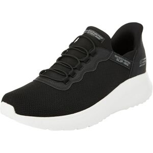Skechers Herren Hands-Free Slip-In Bobs Squad Chaos Daily Hype Sneaker, Black Knit Trim, 44 EU Skechers Herren Hands-Free Slip-In Bobs Squad Chaos Daily Hype Sneaker, Black Knit Trim, 44 EU