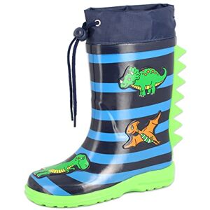 Beck Jungen Dinoworld Gummistiefel, Blau, 24 EU Beck Jungen Dinoworld Gummistiefel, Blau, 24 EU