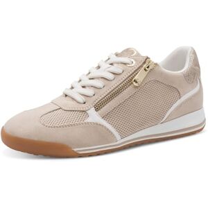 MARCO TOZZI Damen Sneaker weiches Feel Me Wechselfußbett weiches Innenfutter Modern, beige (Dune), 41 EU MARCO TOZZI Damen Sneaker weiches Feel Me Wechselfußbett weiches Innenfutter Modern, beige (Dune), 41 EU