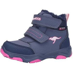 KangaROOS Mädchen Ks-yotto Mid V Rtx Schneestiefel, Grisaille Daisy Pink, 28 EU KangaROOS Mädchen Ks-yotto Mid V Rtx Schneestiefel, Grisaille Daisy Pink, 28 EU