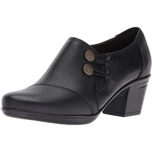 Clarks Damen warrenwarrenوارورو Warrenwarren Slipper, Schwarzes Leder, 38 EU Clarks Damen warrenwarrenوارورو Warrenwarren Slipper, Schwarzes Leder, 38 EU