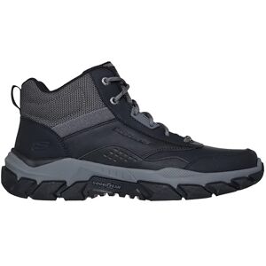 Skechers Santoro Hopkins Wanderstiefel für Herren, Schwarzes Leder-Synthetiknetz, 41 EU Skechers Santoro Hopkins Wanderstiefel für Herren, Schwarzes Leder-Synthetiknetz, 41 EU