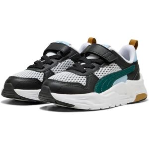 Puma Trinity 2 LT Run Fun AC+ PS Sneaker, White-Green Terrain Black, 30.5 EU Puma Trinity 2 LT Run Fun AC+ PS Sneaker, White-Green Terrain Black, 30.5 EU