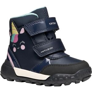 Geox BABY B TREKKYUP GIRL B ABX ANKLE BOOTS NAVY 26_EU Geox BABY B TREKKYUP GIRL B ABX ANKLE BOOTS NAVY 26_EU