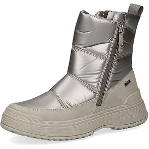 CAPRICE Damen Winterstiefeletten ohne Absatz Airmotion mit Reißverschluss Gefüttert Weite G, Beige (Warm Grey Co), 38.5 EU CAPRICE Damen Winterstiefeletten ohne Absatz Airmotion mit Reißverschluss Gefüttert Weite G, Beige (Warm Grey Co), 38.5 EU