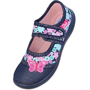 Beck Mädchen Beauty Hausschuh, Blau, 35 EU Beck Mädchen Beauty Hausschuh, Blau, 35 EU